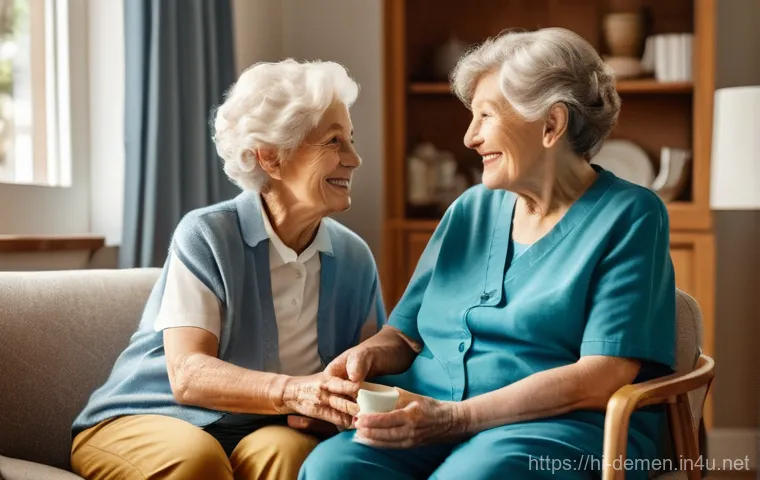 치매관리사 관련 기술 자격증 활용법 - Prompt 1: Empathetic Dementia Care in a Serene Home Environment** 치매관리사 관련 기술 자격증 활용법 - Prompt 1: Empathetic Dementia Care in a Serene Home Environment**